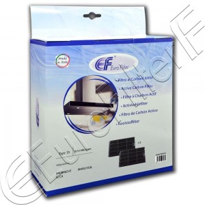 Charcoal active filter Euro Filter FKS210