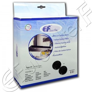 Charcoal active filter Euro Filter FKS129