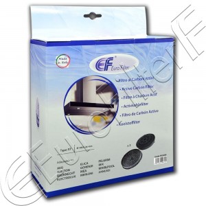 Charcoal active filter Euro Filter FKS386