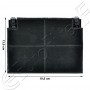 Charcoal active filter Euro Filter FKS140