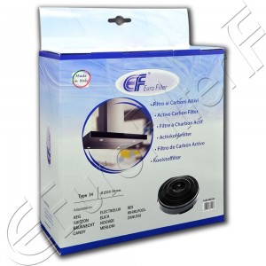 Charcoal active filter Euro Filter FKS039