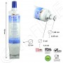 Filtro Acqua per Frigorifero WHIRLPOOL WF014K KDF Fluid Treatment