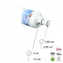 Filtro Acqua per Frigorifero WHIRLPOOL WF014K KDF Fluid Treatment